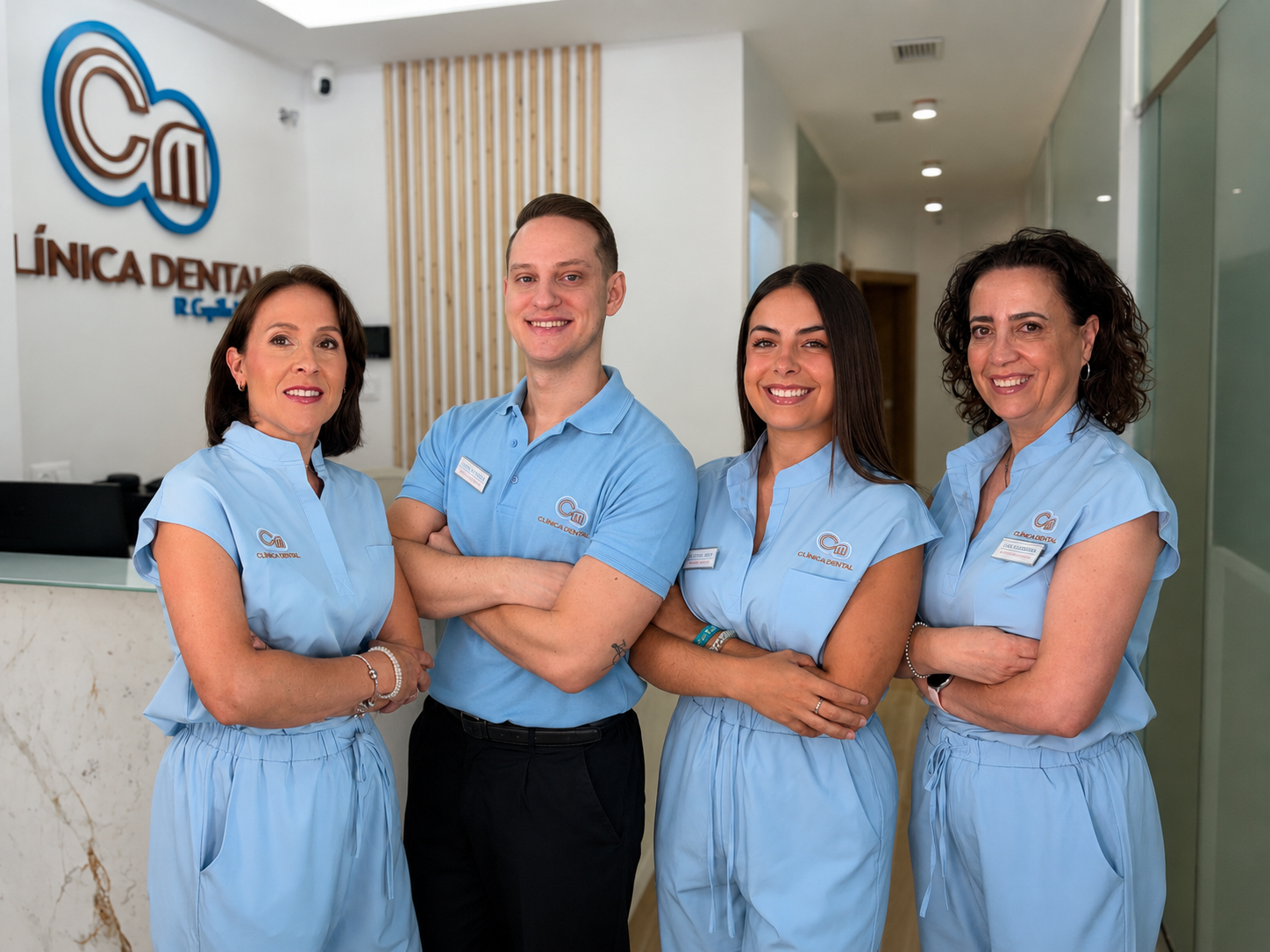 Equipo de Clínica Dental CM en Granada